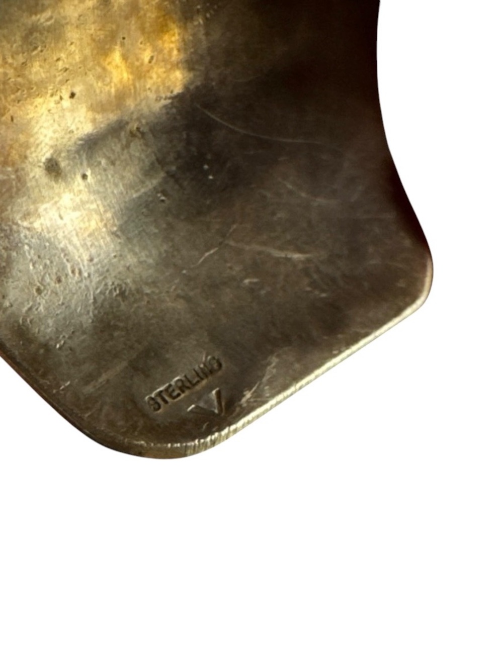 Vintage Sterling Silver Navajo Verdy Jake 12K GF Overlay Storyteller Cuff 7” - Picture 11 of 12